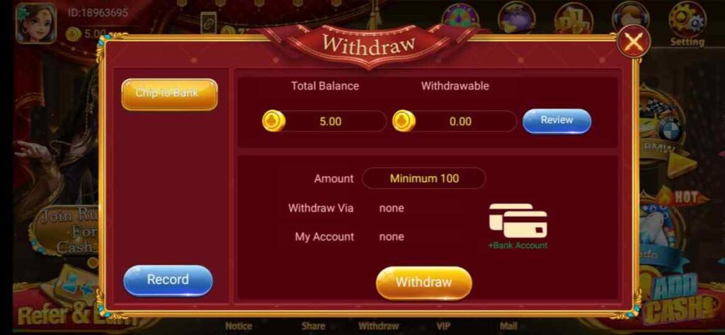 How To Withdraw In Rummy Jai Apk