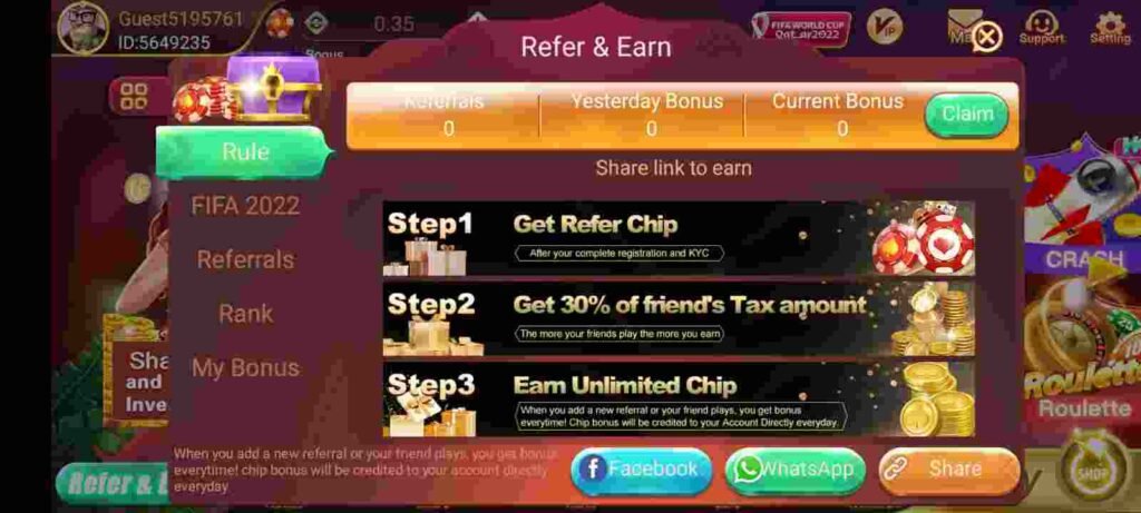 Rummy Star apk download best Earning app get 51 rs