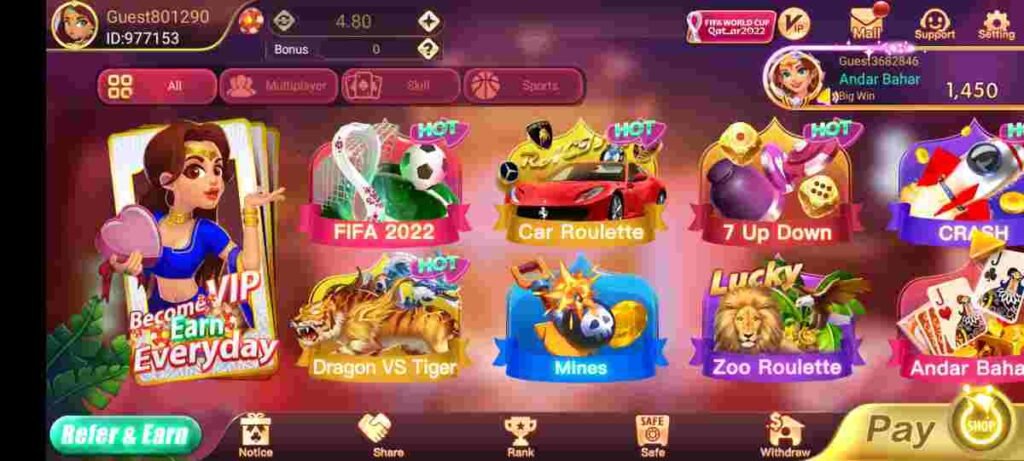 3 Patti Rich Pro Apk best bonus app | Rummy Rich