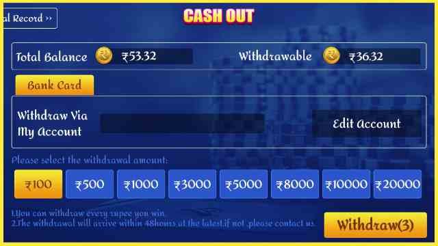 How To Withdraw Money Oli Teen Patti App In One Minute
